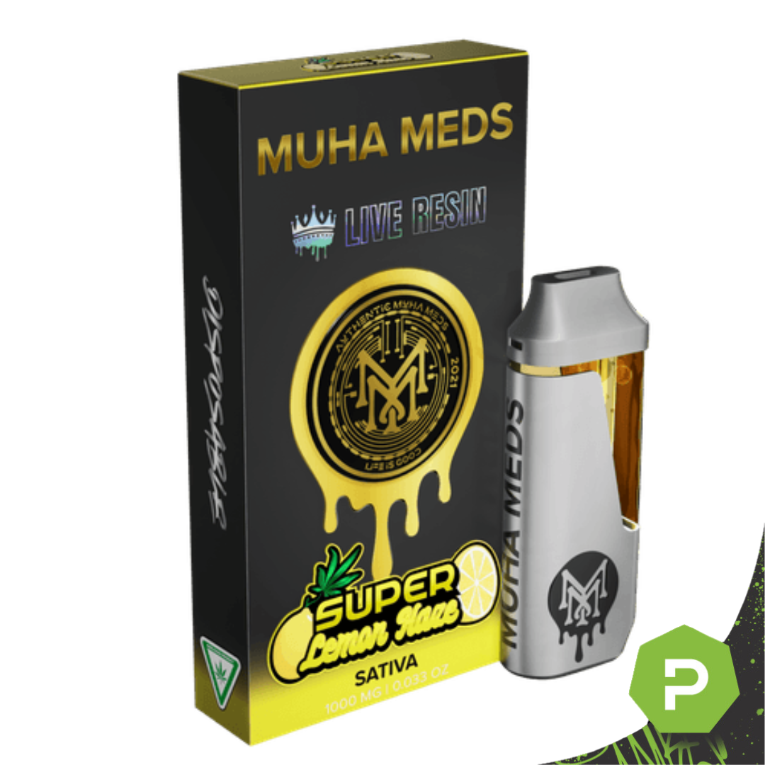 Photograph of product: Muha Meds Live Resin Disposable | Super Lemon Haze