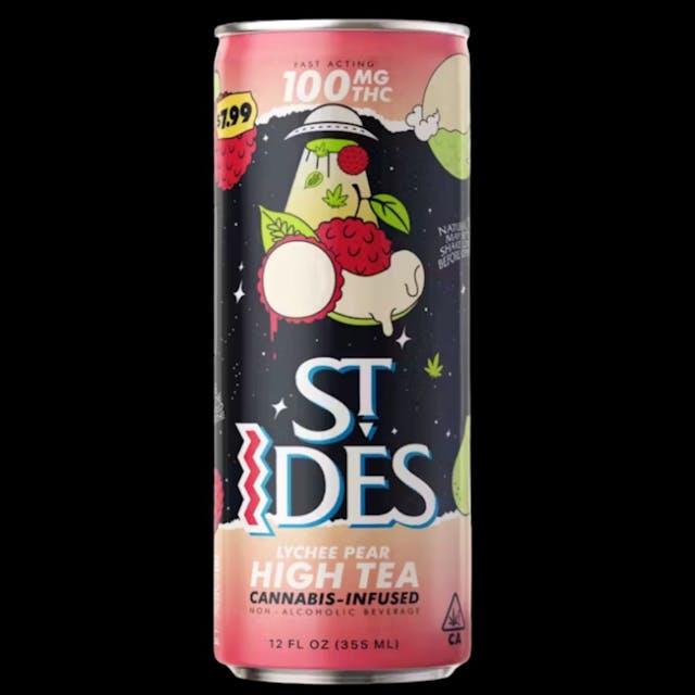 Photograph of product: Lychee Pear 100mg Tea - 