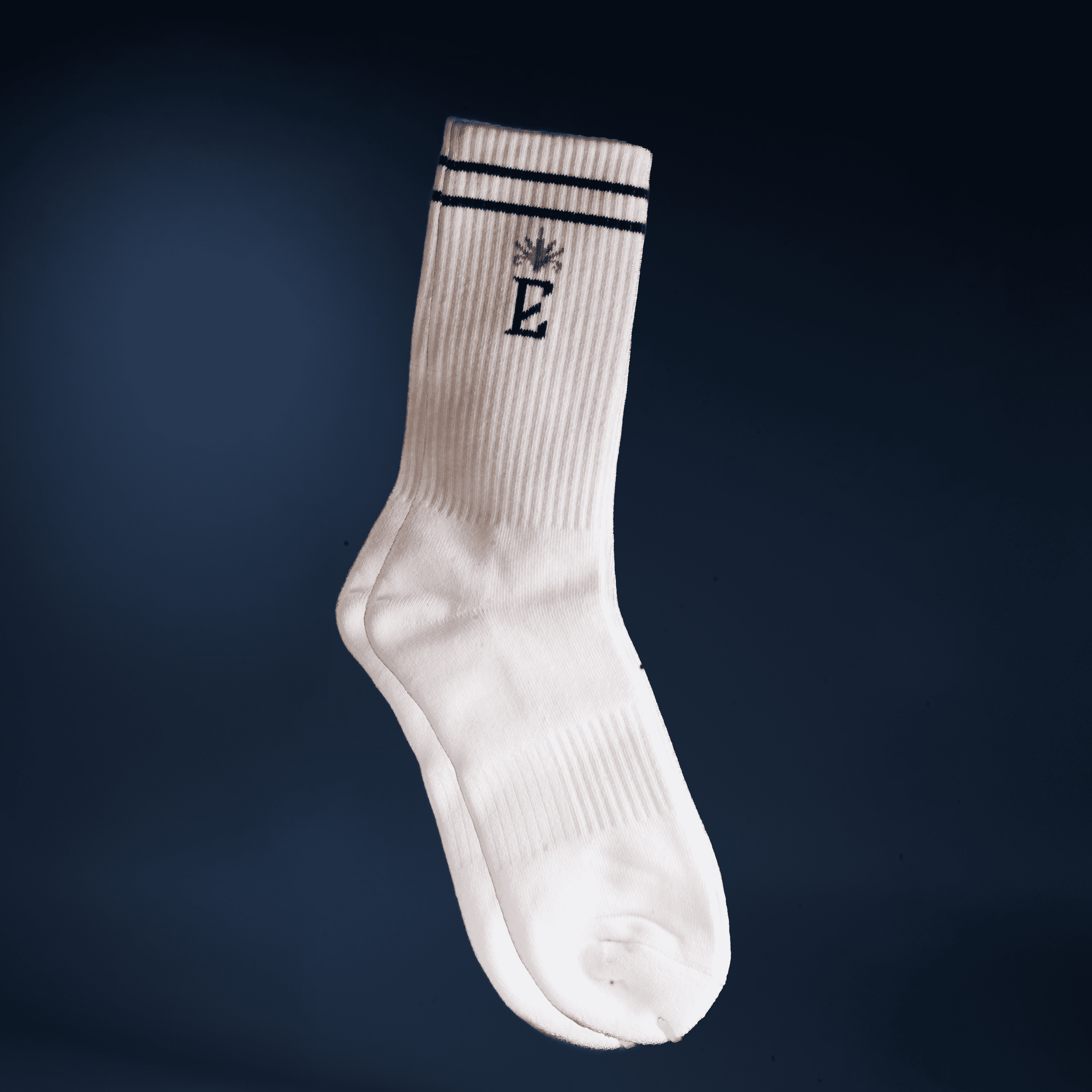 Photograph of Product: Elevate 'E' Flower Athletic Socks
