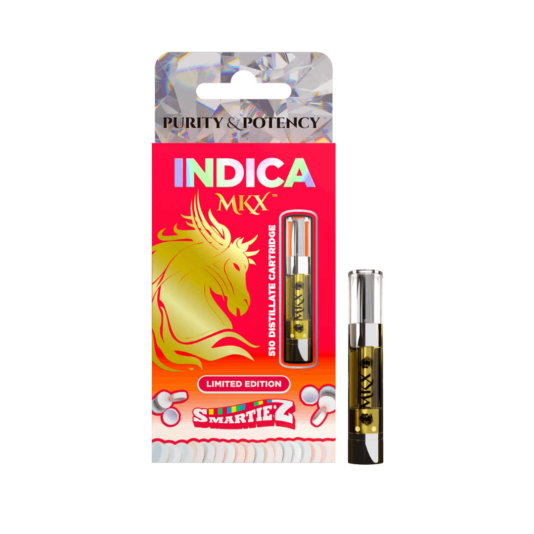 Photograph of product: MKX - 1g Cart - Limited Edition Smartiez Indica