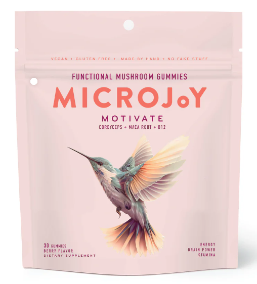Photograph of product: Mushroom Gummies | Motivate | 30 Pieces