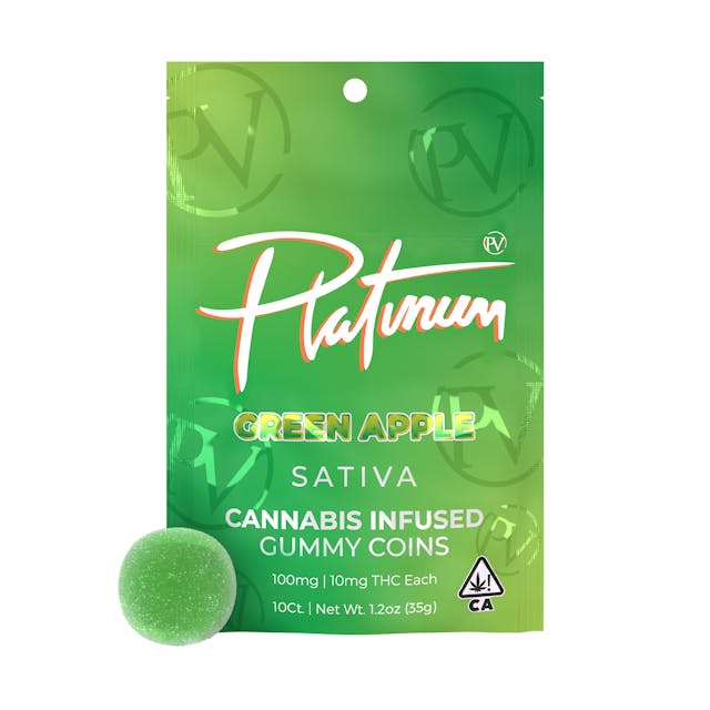 Photograph of product: 10pk Green Apple 10mg Gummy - 