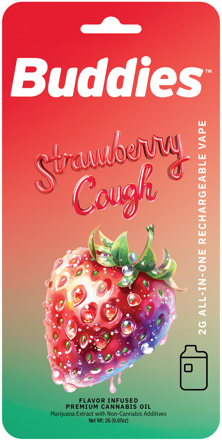 Photograph of product: Flavored AIO | Strawberry Cough | 2g