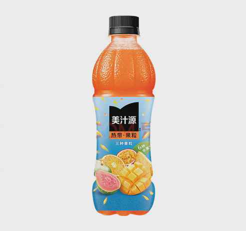 Photograph of product: Unmedicated Snacks/Drinks - Minute Maid Tropical Fruit 450ml (China)