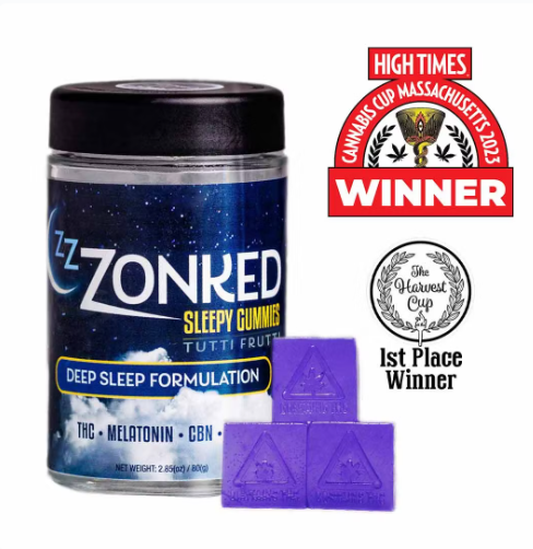 Photograph of product: Gummies - Tutti Frutti - 1:1:1 (CBN:CBD:TH-oui) - 20Pcs - Zzzonked Nova Farms