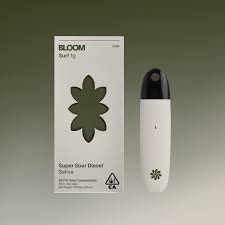 Photograph of product: Bloom Surf Super Sour Diesel 1g LR All In One Vape