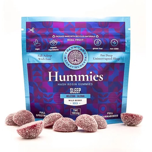Photograph of product: Bedtime Berry | Rosin | 5mg/20ct Gummies