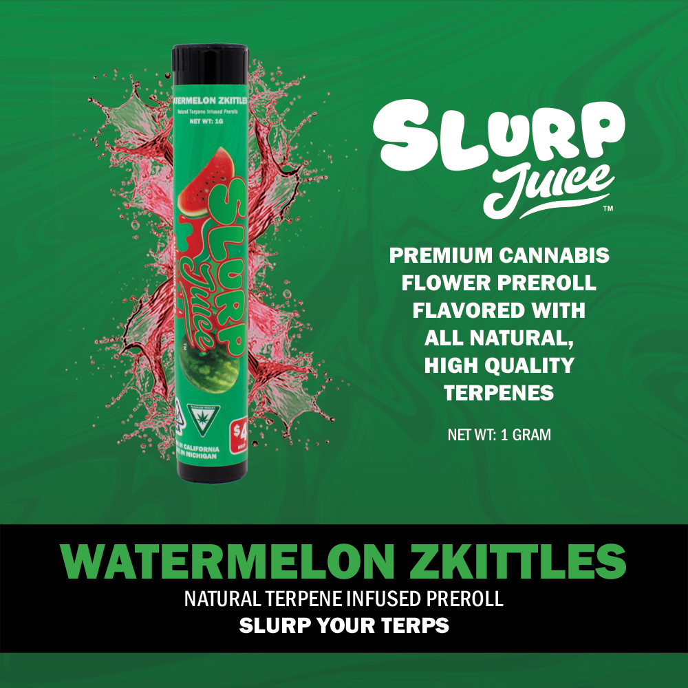 Photograph of product: Slurp Juice | Watermelon Zkittlez Terp Infused