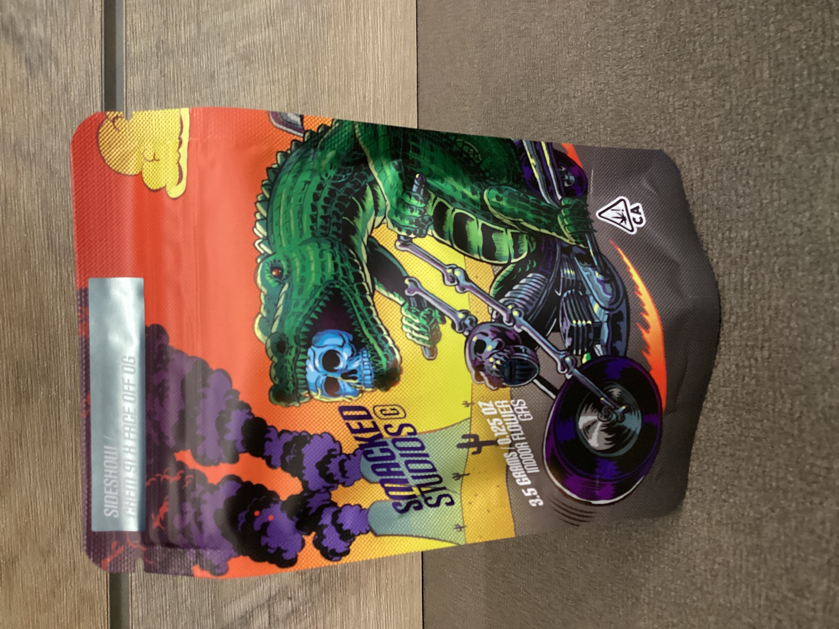 Photograph of product: SMACKED STUDIOS - SIDESHOW - 3.5g