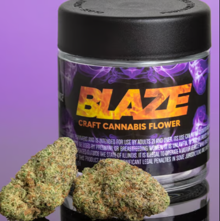 Photograph of product: Blaze - Flower - Grape Crasher (3.5g)