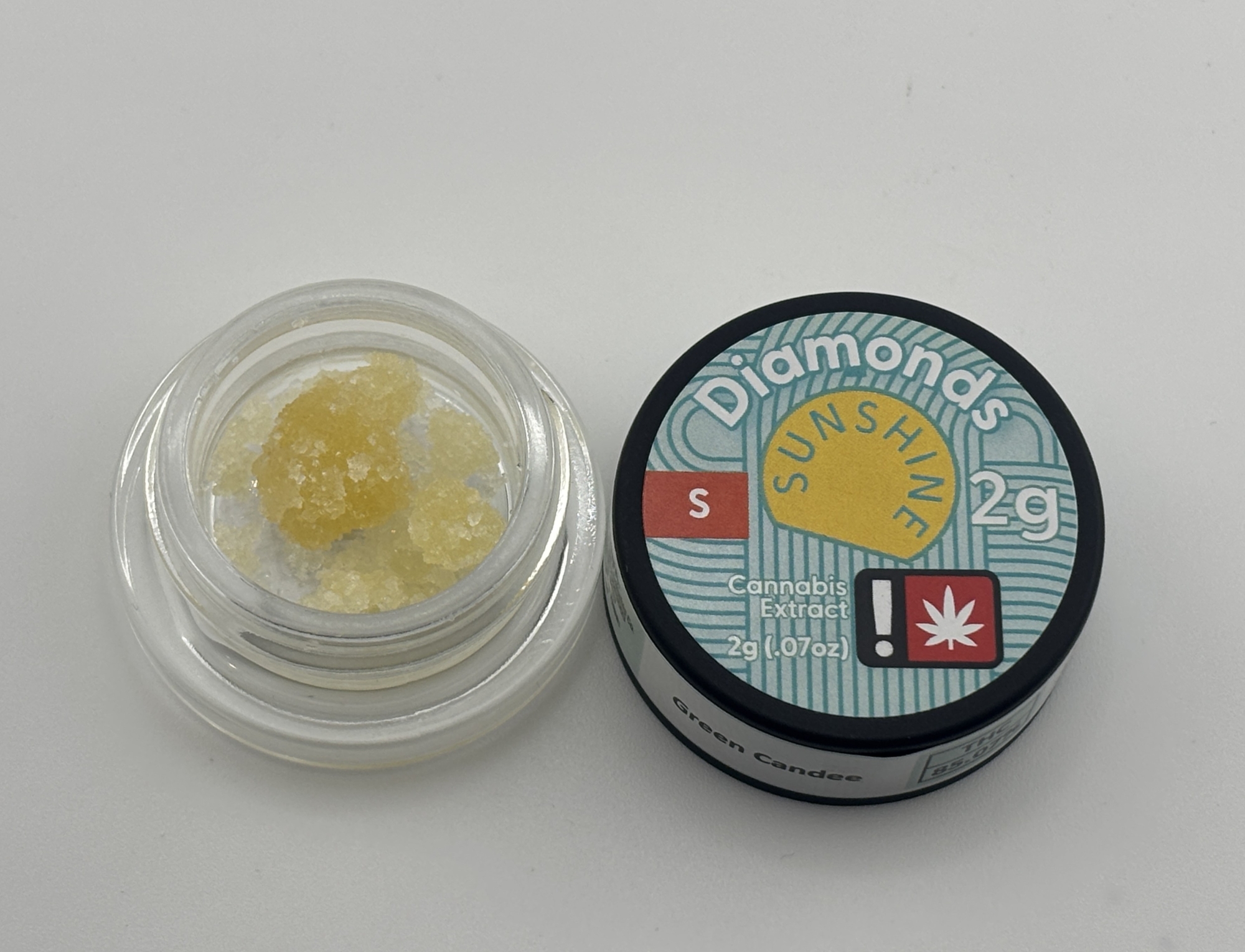 Photograph of product: Sunshine | 2g Diamonds [S] | Green Candee