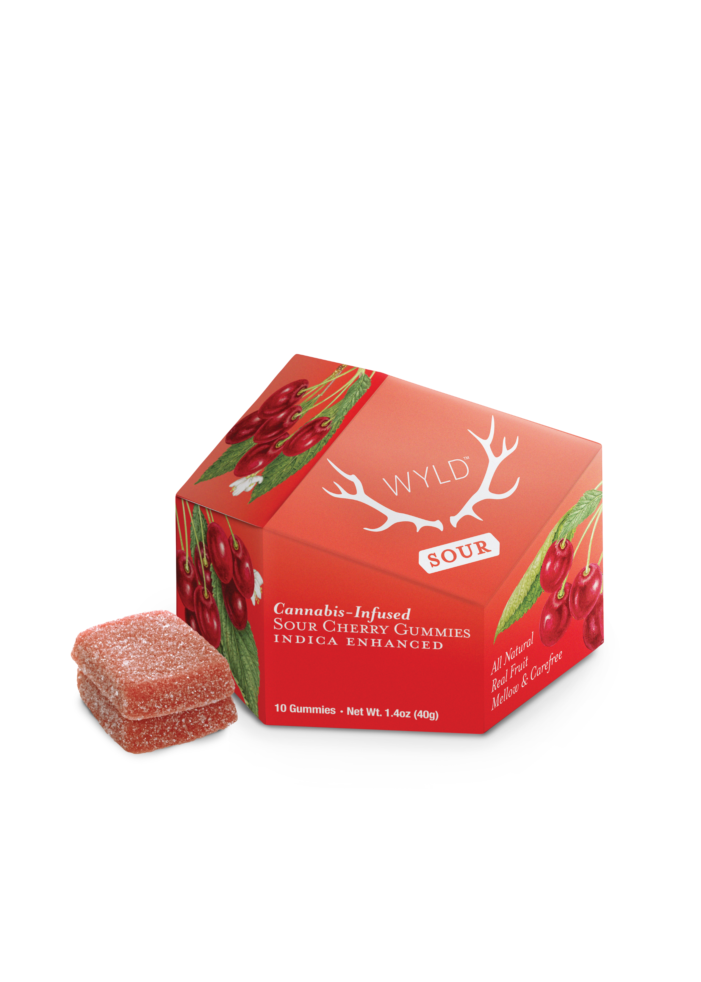 Photograph of product: Wyld - Sour Cherry - 10ct Gummies