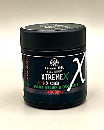 Photograph of product: Green Dr. - Body Rub - (4000mg) - CBD+CBG - **PAIN RELIEF**