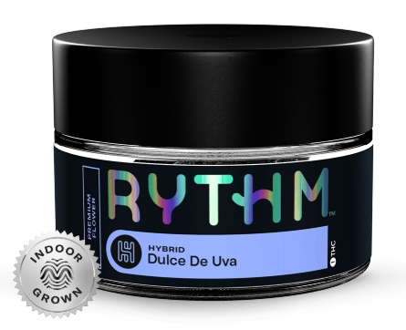 Photograph of product: Rythm Dulce De Uva Flower (Popcorn) - 0701 - 14g