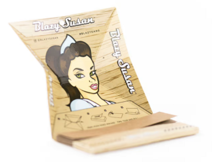 Photograph of product: Blazy Susan Unbleached King Slim Rolling Kits