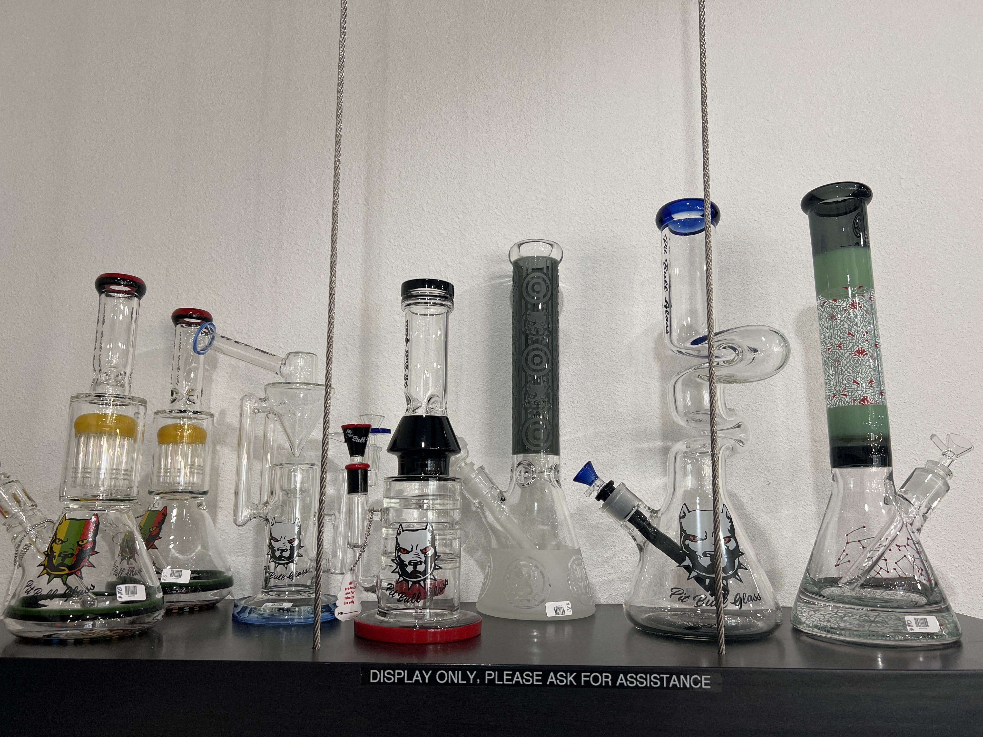 Photograph of product: GLASS BONG $80