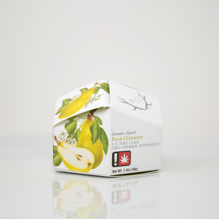 Photograph of product: Wyld | Kiwi 1:1 TH-oui/TH-ouiv Gummies