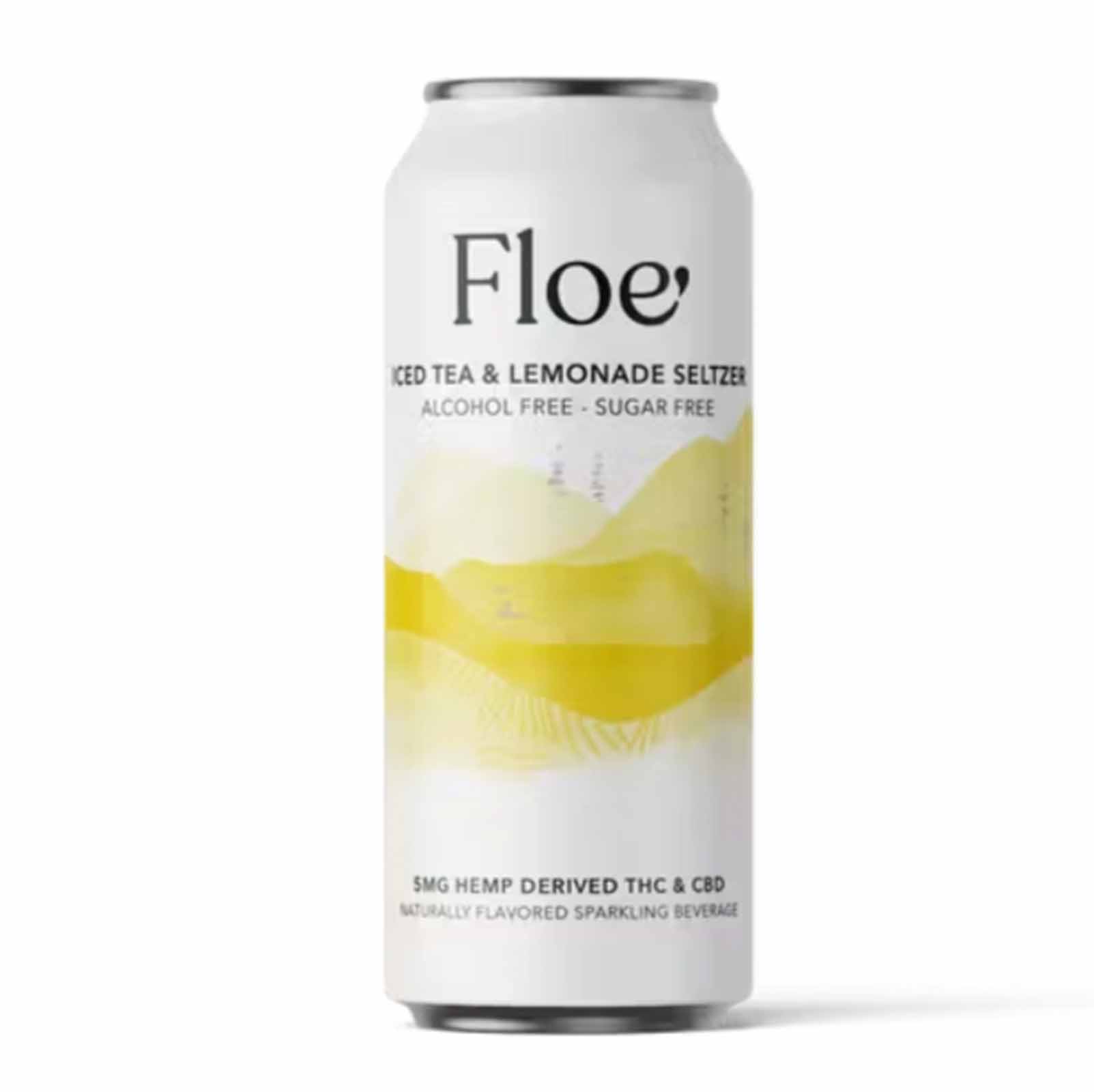 Photograph of product: Floe Seltzer Tea with Lemonade 5mg TH-oui : 5 MG CBD HEMP