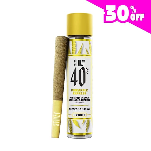 Photograph of product: Pineapple Express - 40's Infused Preroll 1g - 