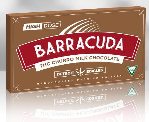 Photograph of product: Barracuda: RSO Rest Milk Chocolate 200MG TH-oui 50MG CBN