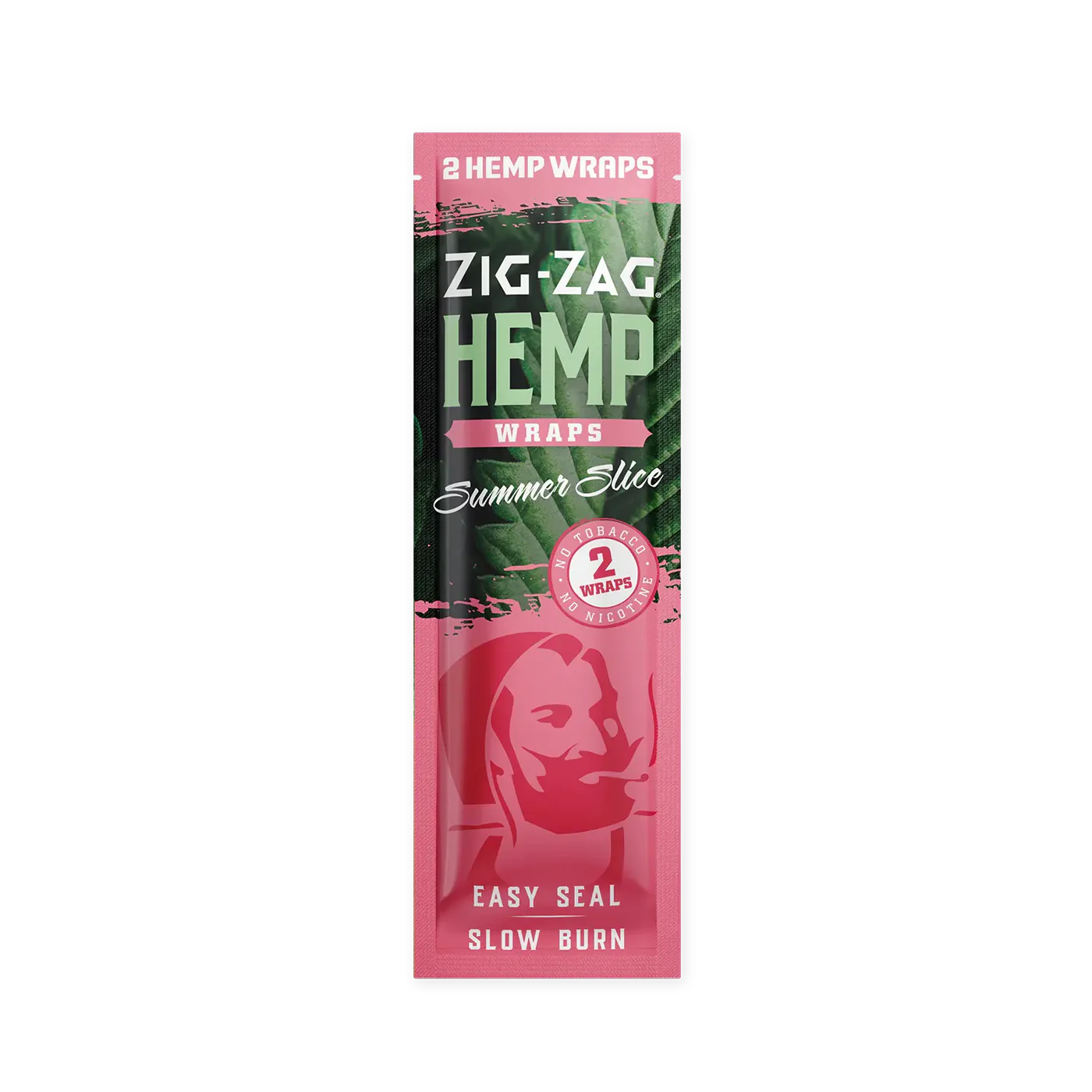 Photograph of product: Zig-Zag | Summer Slice | 2 Hemp Wraps