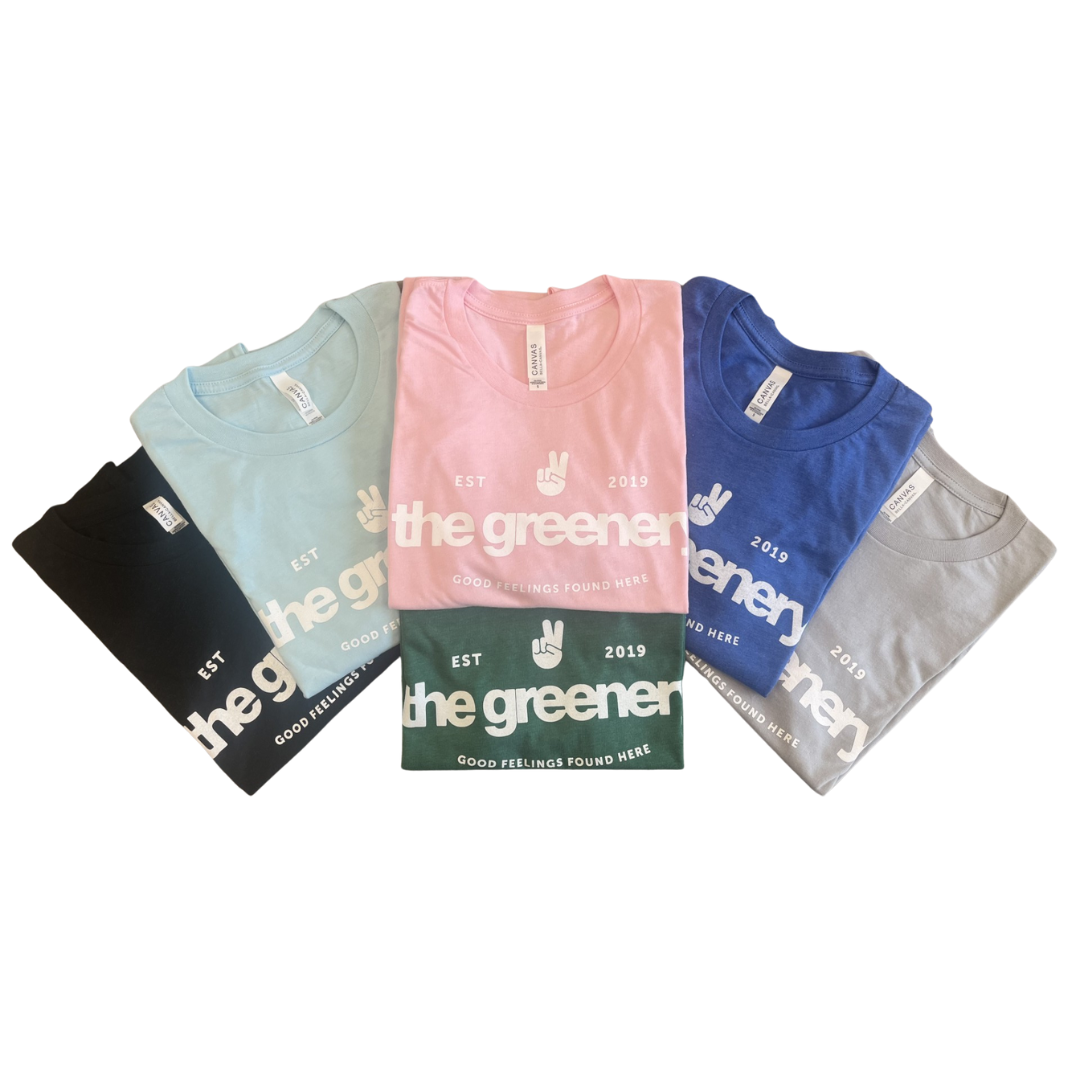 Photograph of product: The Greenery Bella Canvas Shirt