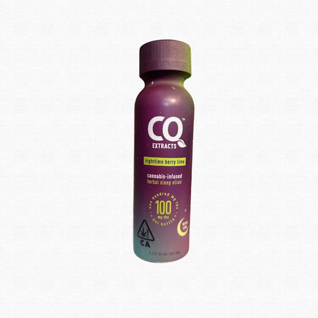 Photograph of product: Nighttime Berry Lime CBN Shot | 100mgTH-oui:20mgCBN 2oz