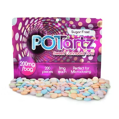 Photograph of product: POTARTZ - Assorted Tart Microdose | 200mg