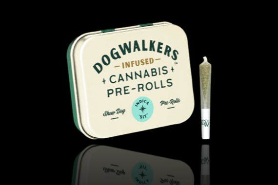 Photograph of product: Dog Walkers-Couch Crasher (infused)-5pk/2.25g