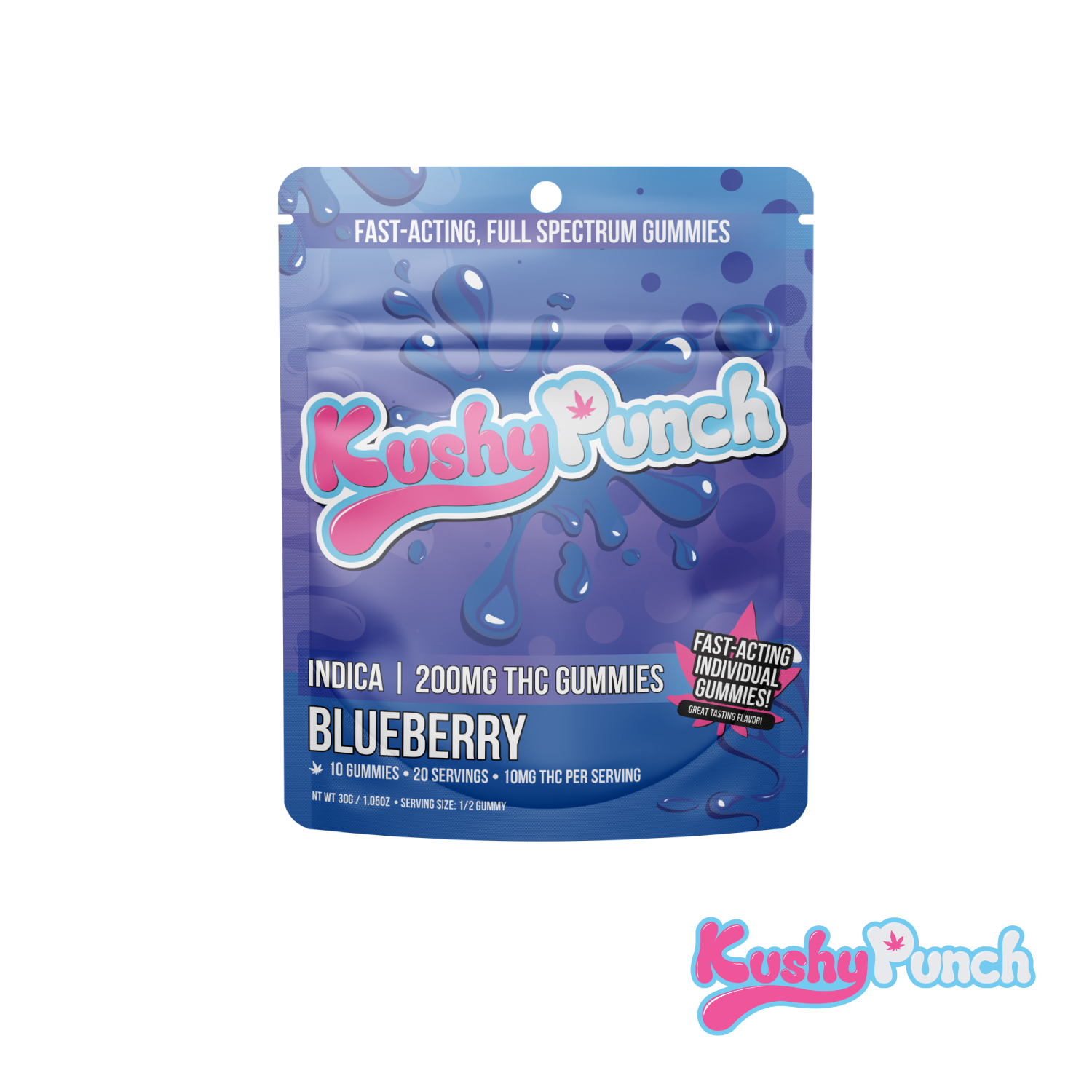 Photograph of product: Blueberry Gummy | 200mg
