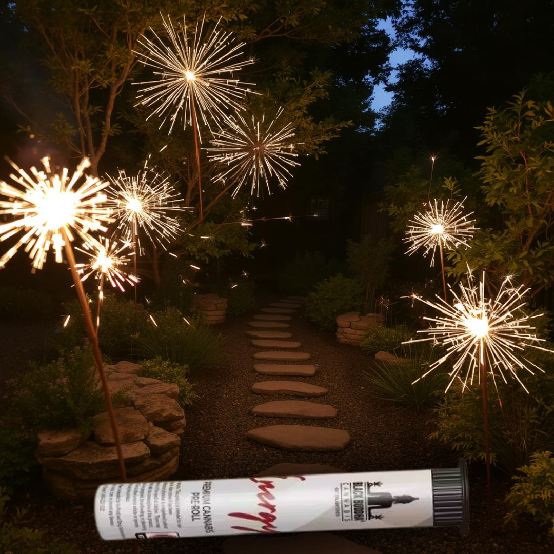 Photograph of product: Black Buddha-Energy Snakes n Sparklers-Pre Rolls Single-1.0g
