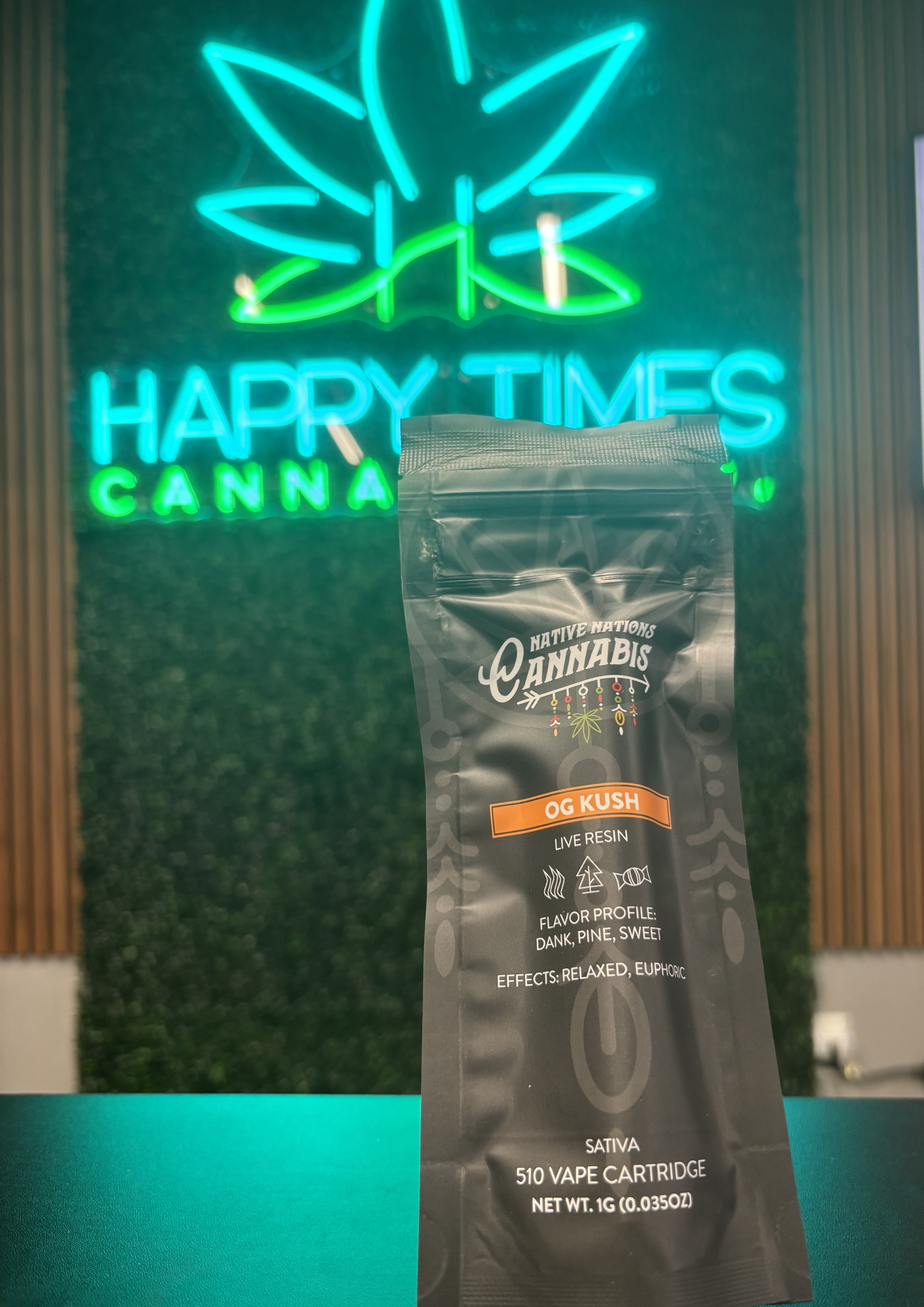 Photograph of product: Native Nations - OG Kush Cart