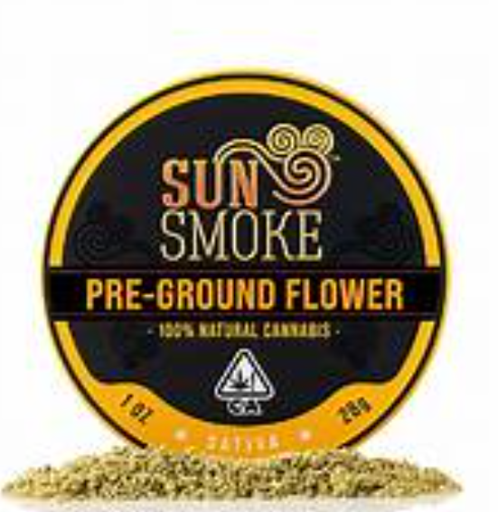 Photograph of product: SunSmoke Pre-Ground Oui'd Flower - 28g
