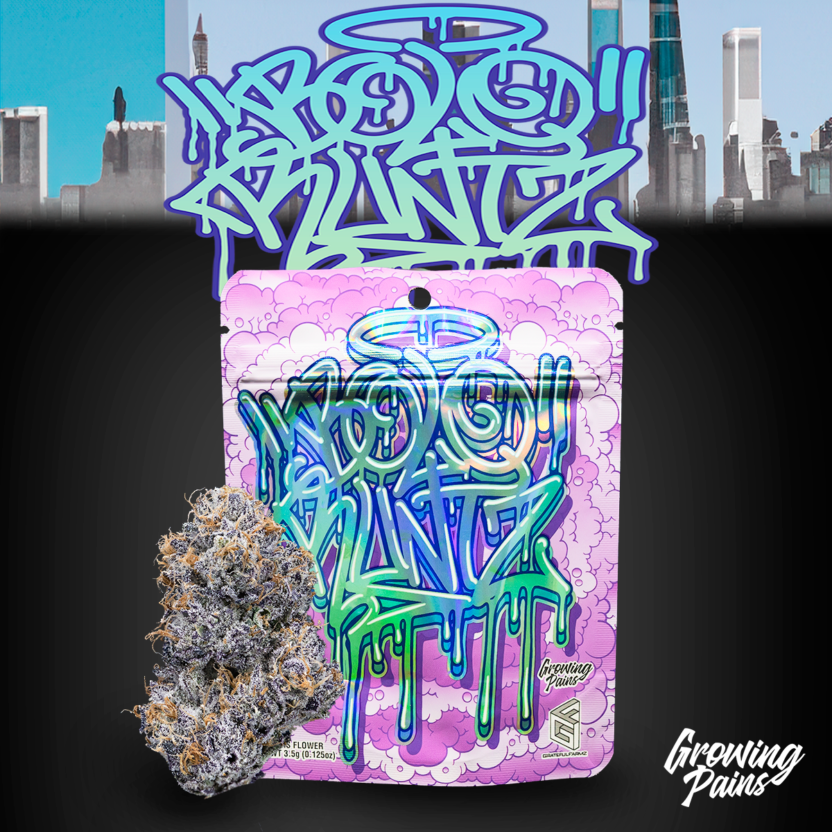 Photograph of product: Growing Pains - Bolo Runtz 3.5g