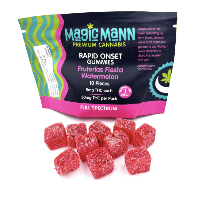 Photograph of product: Rapid Onset | 50MG TH-oui Furterias Fiesta Watermelon Gummies