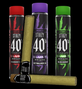 Photograph of product: Infused Blunt 2g - Blue Burst - Hybrid