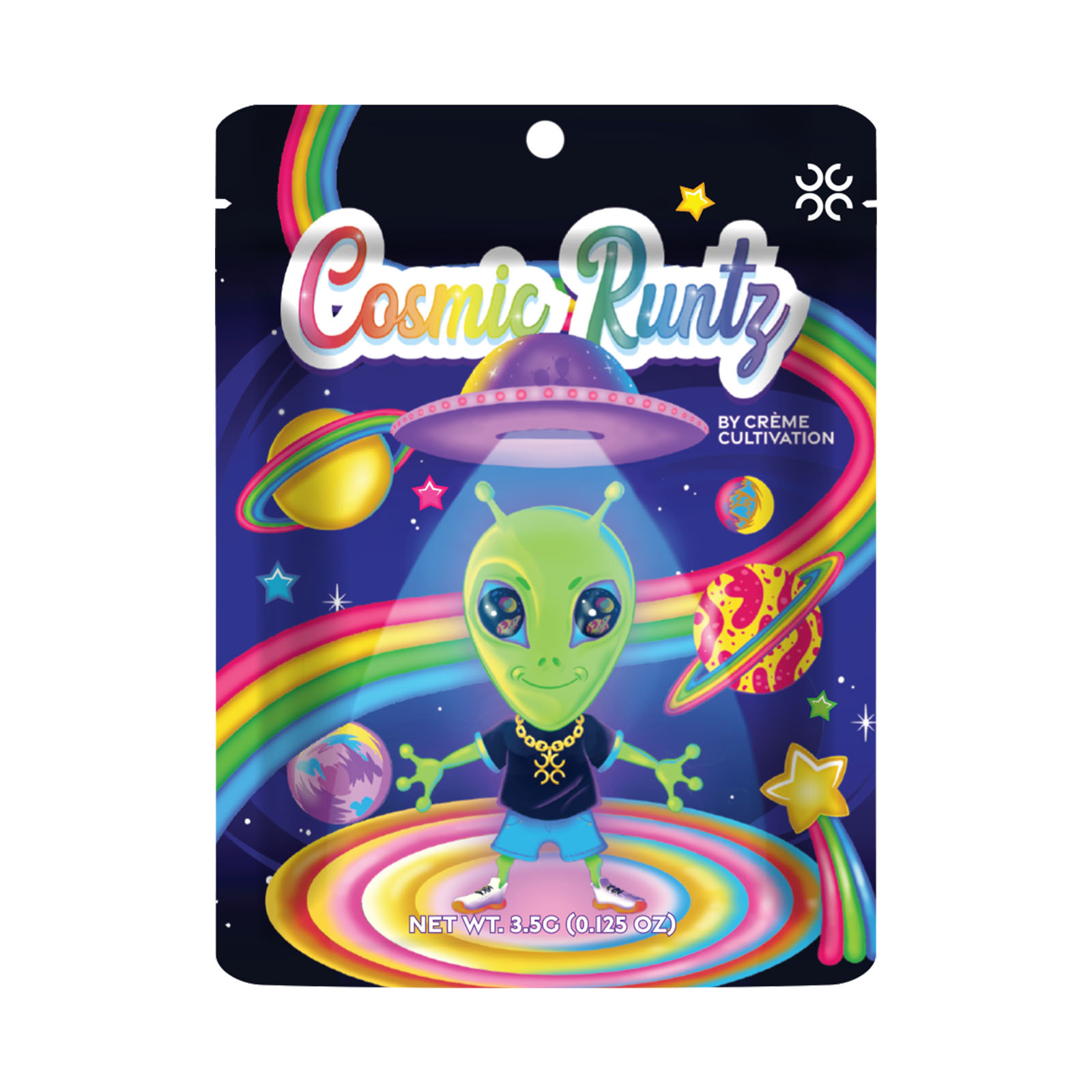 Photograph of product: Creme Cultivation - 3.5g Prepackaged - Cosmic Runtz