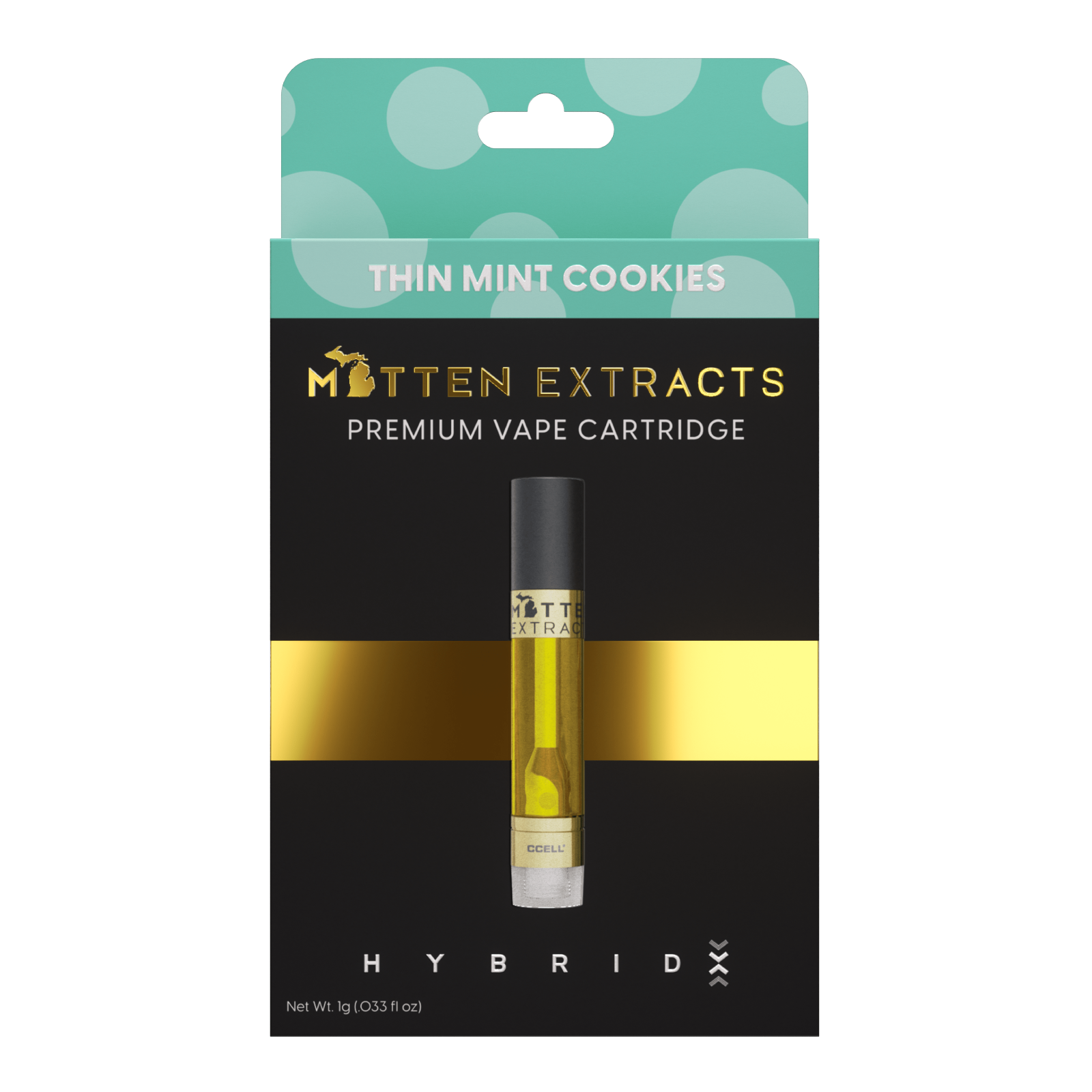 Photograph of product: Thin Mint Cookies 1g Cartridge