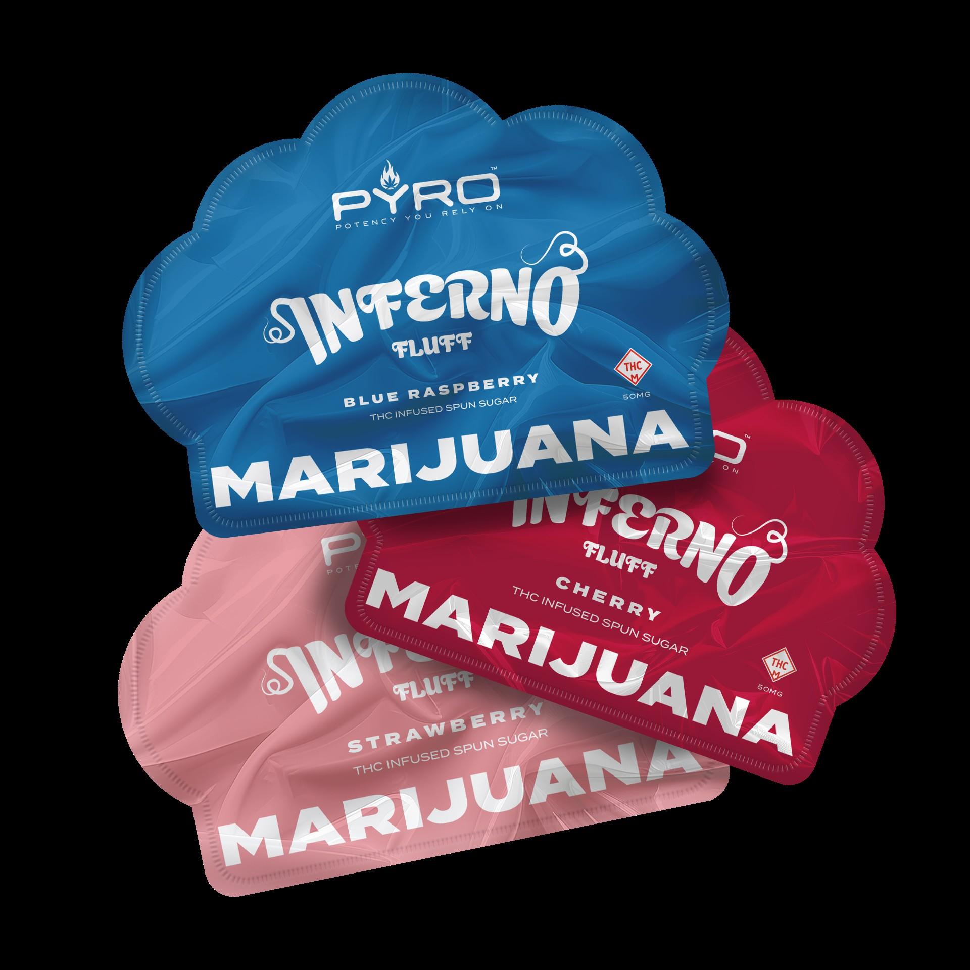 Photograph of product: Cherry | 50mg Cotton Candy