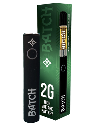 Photograph of product: Batch | 510-Thread Vape Battery & USB Charger