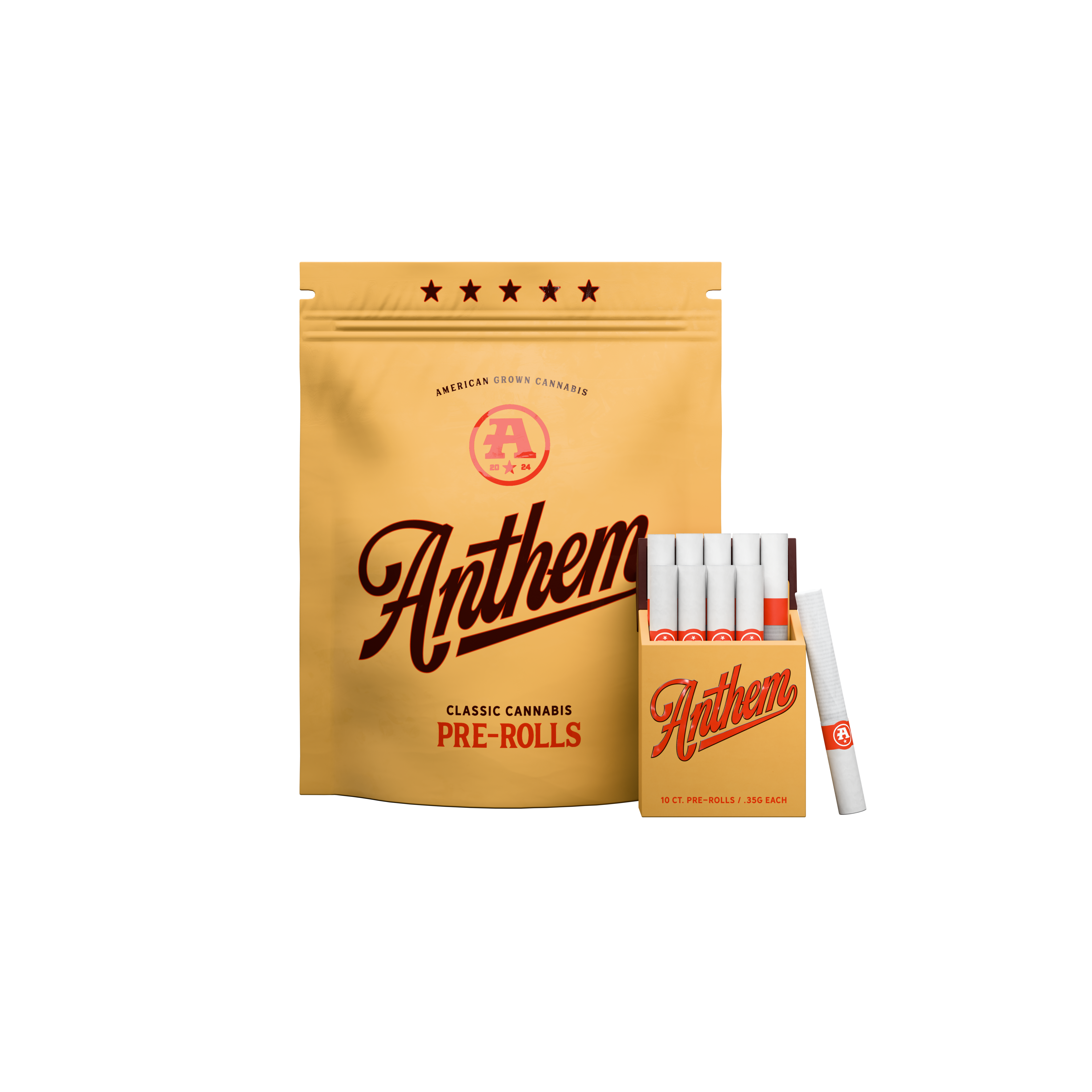 Photograph of product: Anthem | Pre-Roll Packs | Oui'd Blend