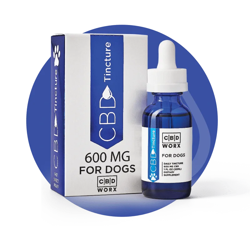 Photograph of product: CBD WORX - DOG TINCTURE 600 MG