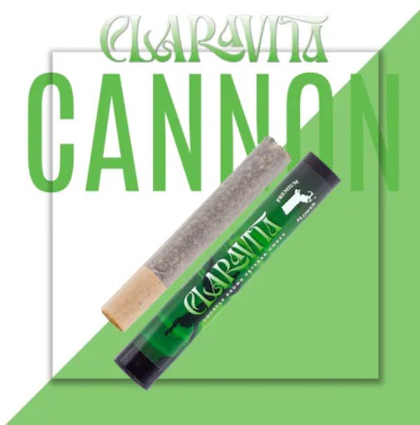 Photograph of product: Claravita - Lions Breath - 1g Cannon Preroll