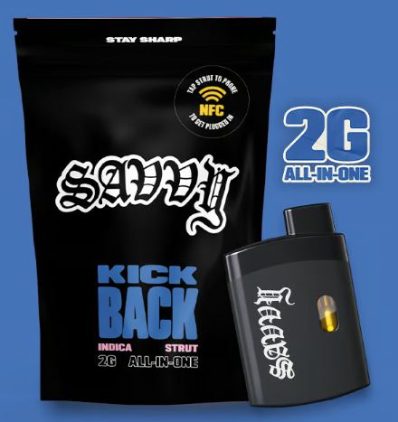 Photograph of product: Savvy Strut AIO Disposable Fresh Berry 2g/2000mg
