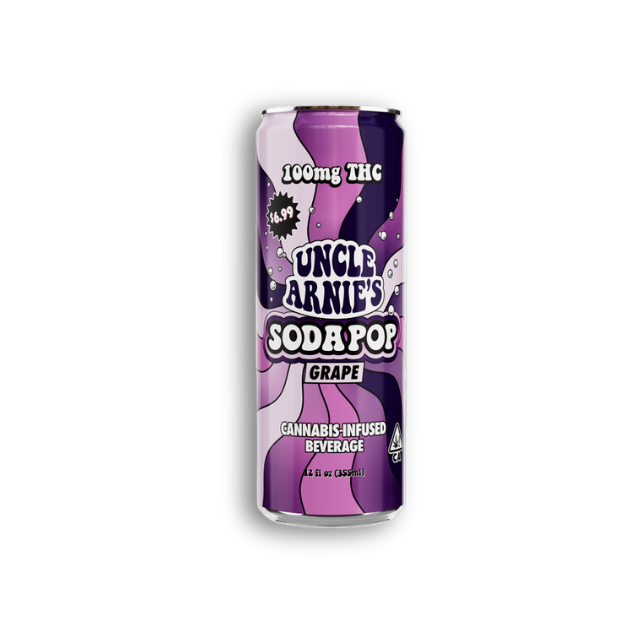 Photograph of product: Grape Soda 12oz (100mg) High Soda Pop [H]