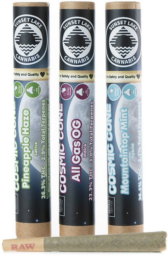 Photograph of product: All Gas OG Cosmic Cone
