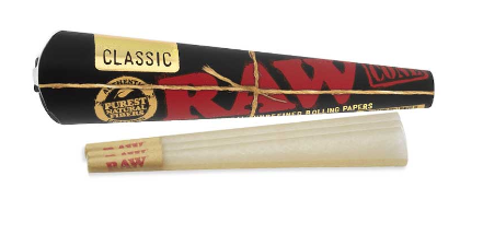 Photograph of product: Raw Black Classic Cones King Size (3 PACK)