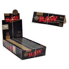 Photograph of product: Raw | Black Classic King Size Wide 110mm Papers