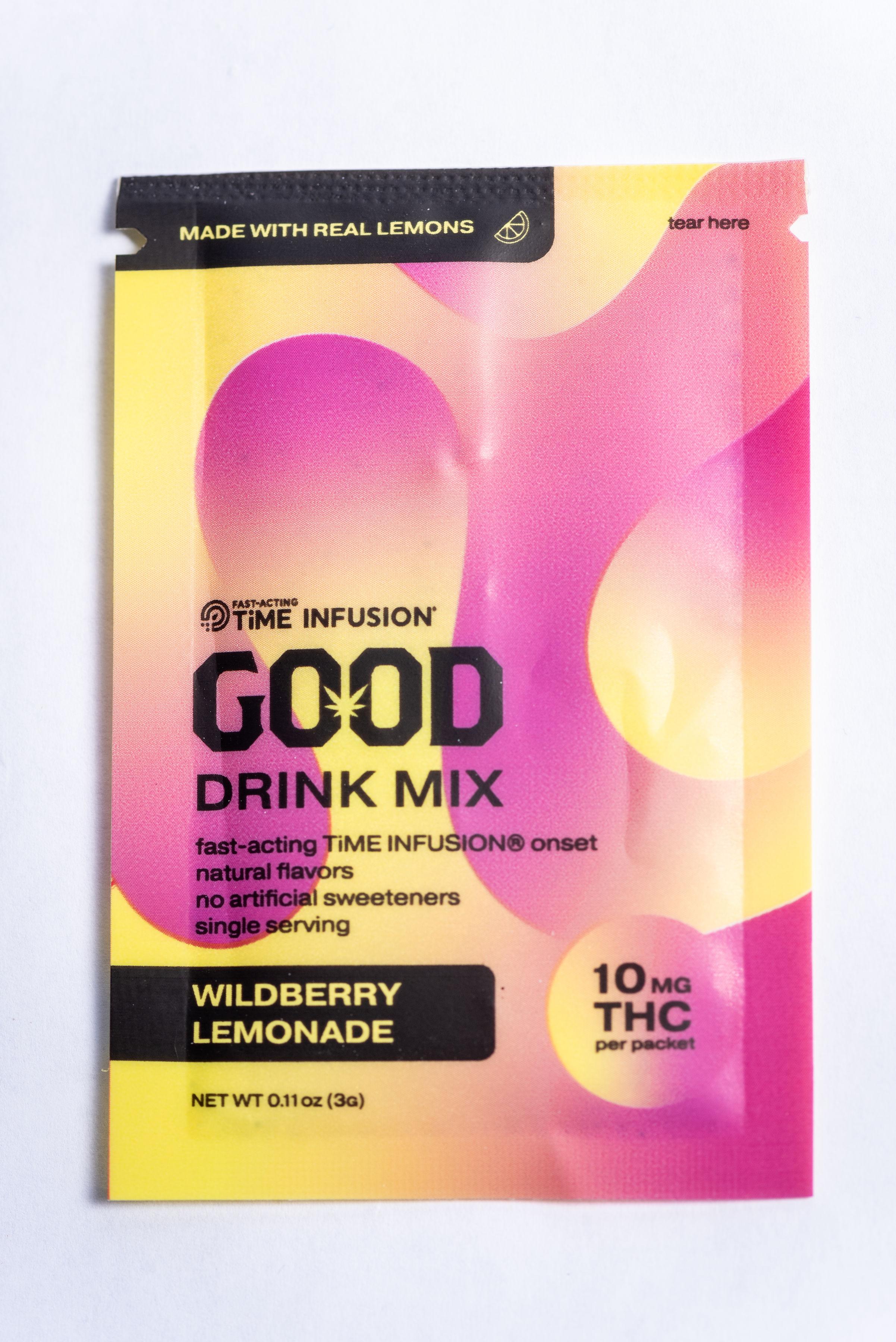 Photograph of product: GOOD Drink Mix | Wildberry Lemonade | 10mg | Single