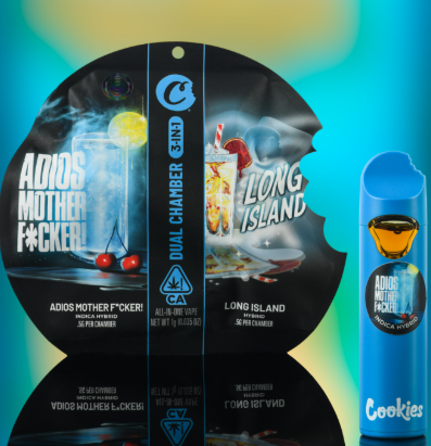 Photograph of product: Cookies Adios MF x Long Island Dual Chamber AIO 1g